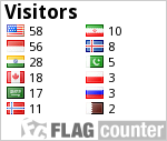 Flag visitors